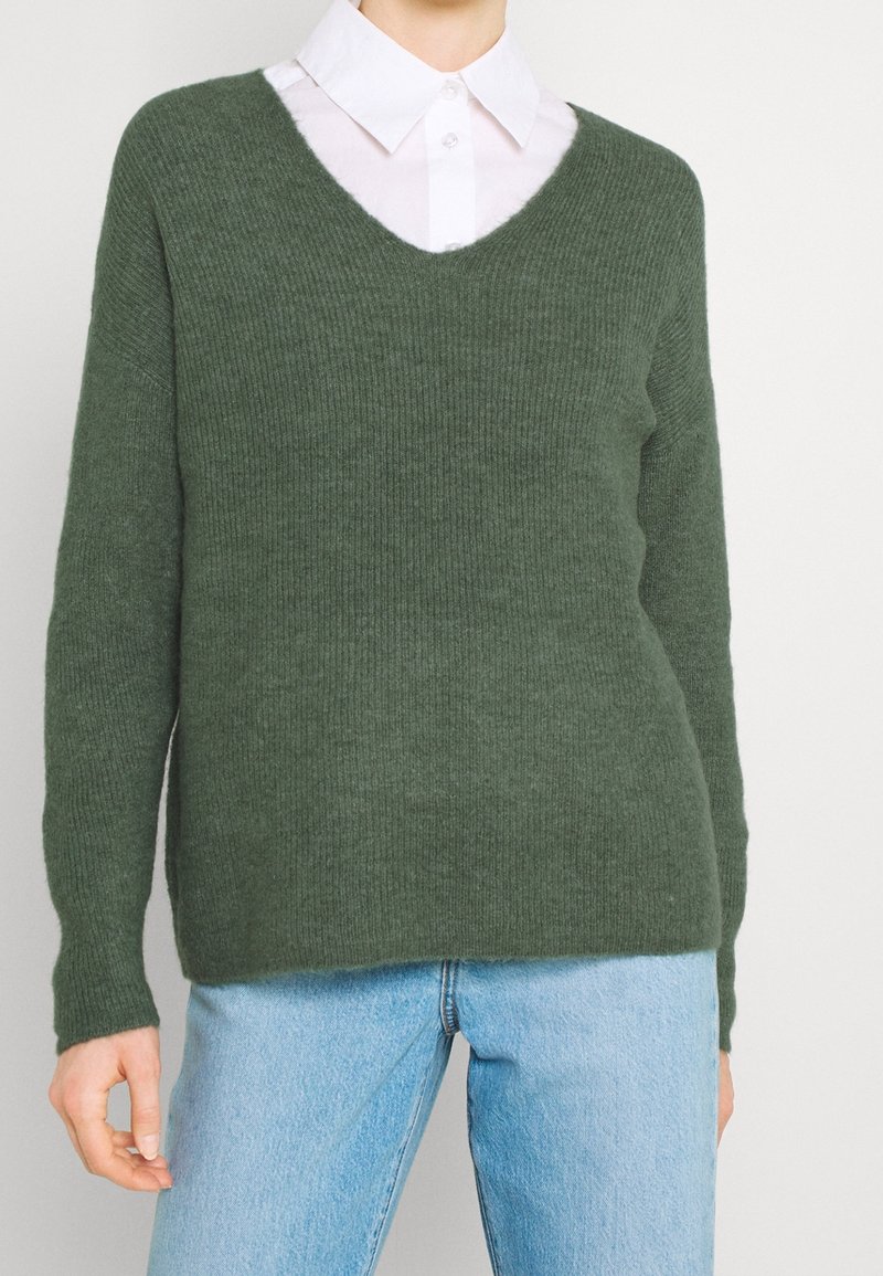 Vero Moda Pullover - mottled green