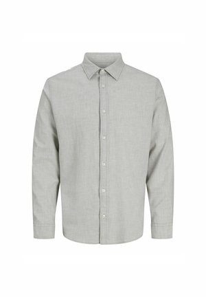 Jack & Jones, JJEFIELD MELANGE SHIRT LS SN - Shirt - light grey melange