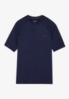 SHORT SLEEVE MUSCLE FIT T-SHIRT - T-shirt basic - dark blue