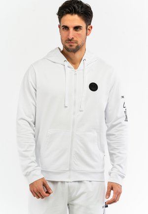 ICE ICEBERG WITH LOGO - Zip-up sweatshirt - optic white