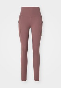 UNIVERSA - Leggings - smokey mauve/black