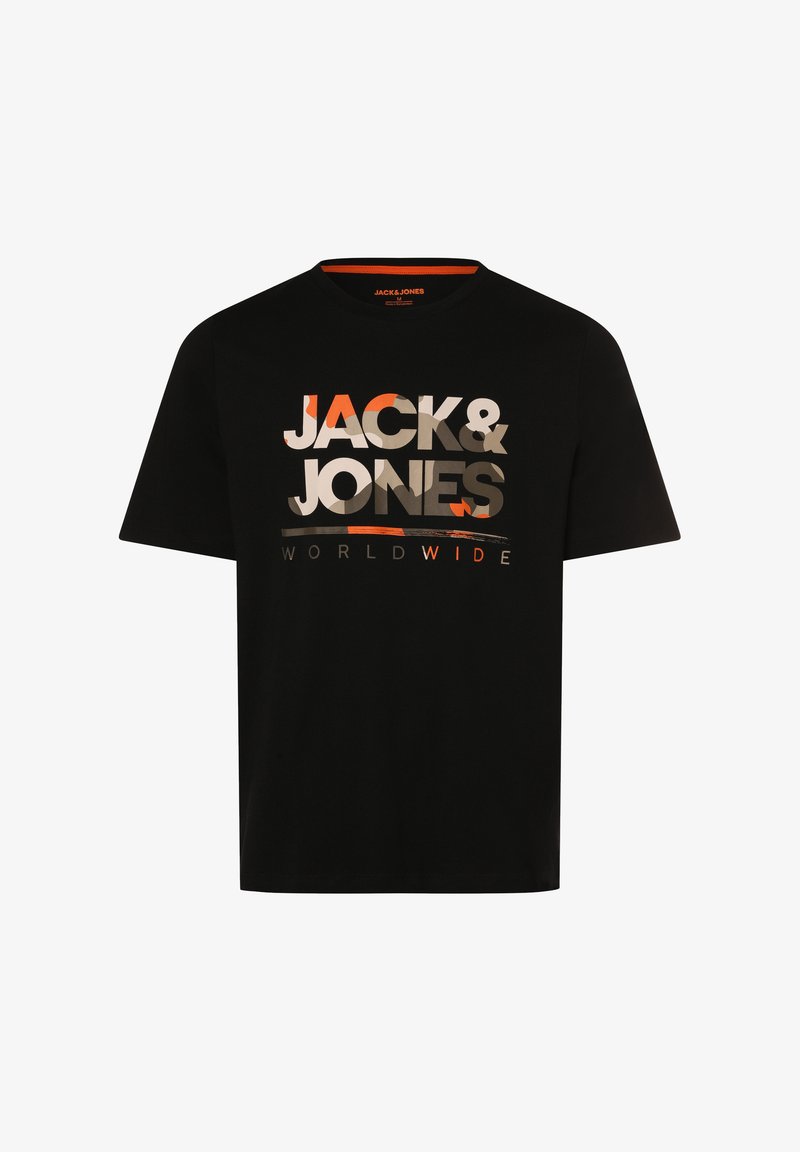 Jack & Jones LUKE - Print T-shirt - schwarz