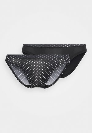 DIM OH MY DIMS BRIEF  2 PACK - Slip - black