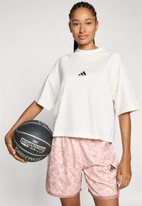 adidas Performance TEE - T-shirts print - chalk white