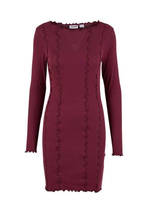 Noisy May Pouzdrové šaty - windsor wine