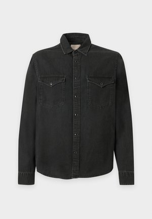 Only & Sons, ONSRAY WESTERN SHIRT - Πουκάμισο - black denim
