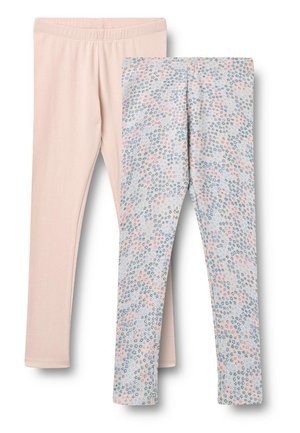 JULES 2 PACK - Leggings - powder blue flowers