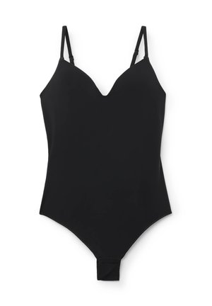 Tezenis, NATURAL LIFTING SWEETHEART NECKLINE - Body - black