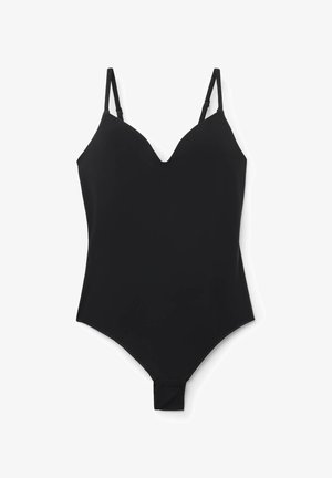 Tezenis, NATURAL LIFTING SWEETHEART NECKLINE - Body - black