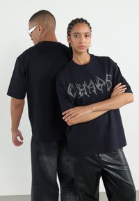 YOURTURN UNISEX - Μπλουζάκι με στάμπα - black