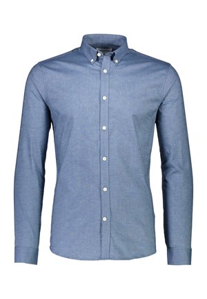 Lindbergh OXFORD SUPERFLEX - Button down-skjorte - dust blue mix