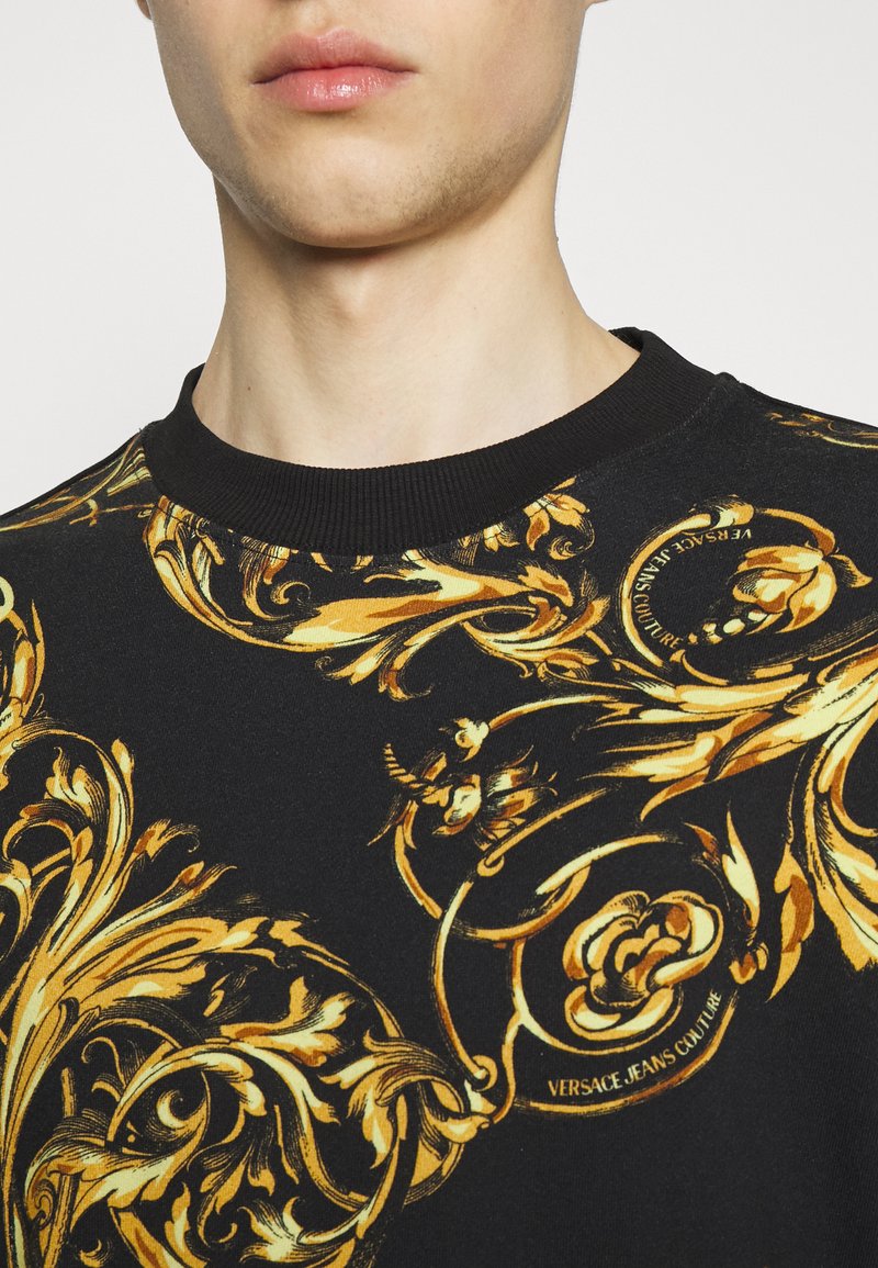 Herren Kapuzenpullover | Versace Jeans Couture GARLAND Sweatshirt black/gold-coloured/schwarz - TW66085 Herren Kapuzenpullover | Versace Jeans Couture GARLAND Sweatshirt black/gold-coloured/schwarz - TW66085