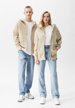 BASIC - Bluza rozpinana - beige