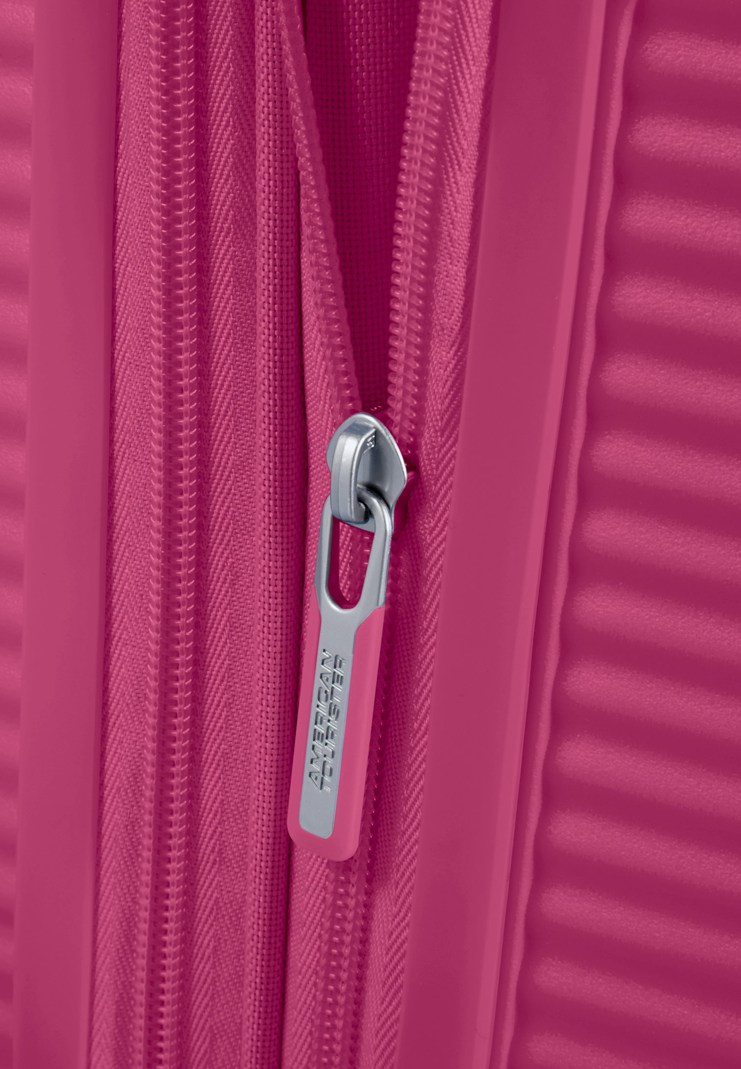 American Tourister SOUNDBOX - Trolley - magenta/fucsia jaspeado - Zalando.es