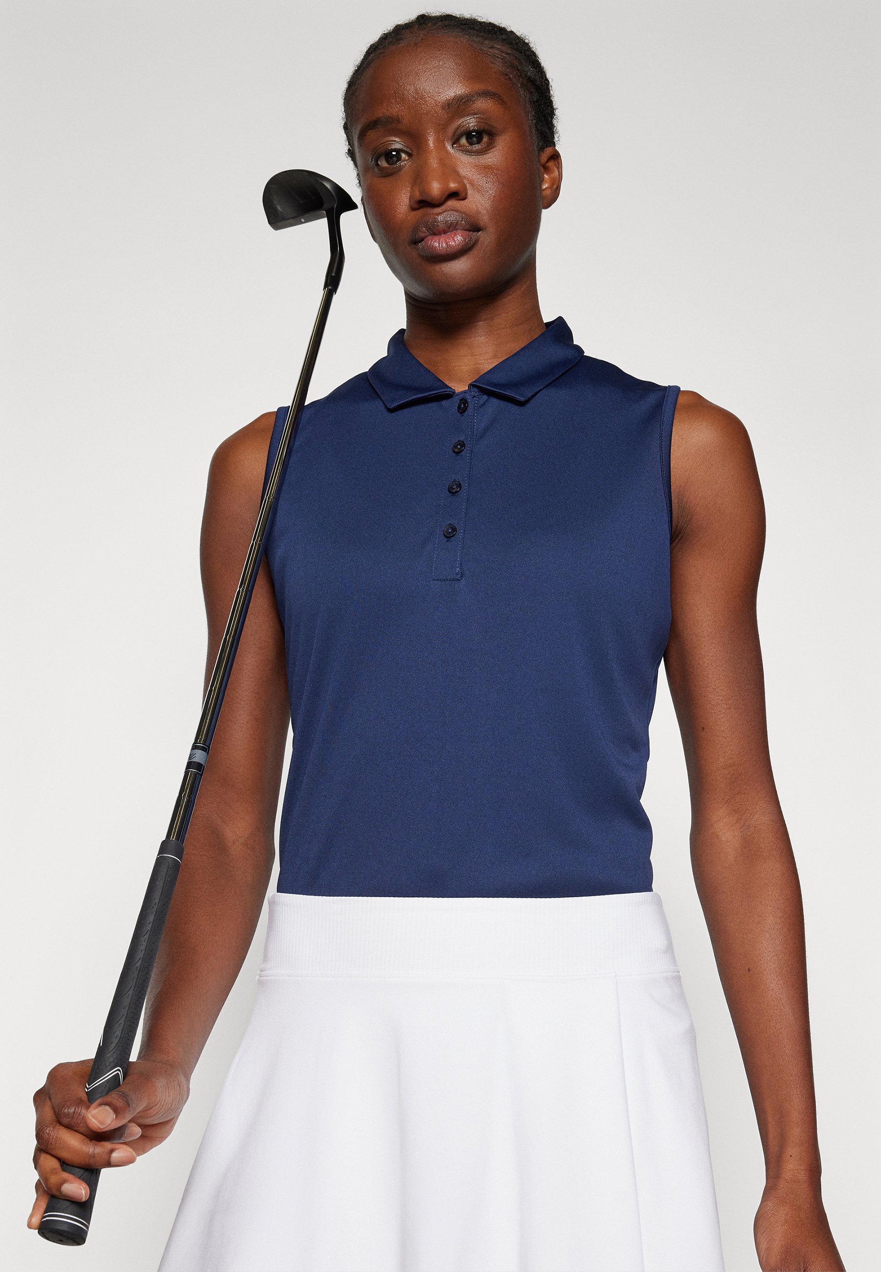 キャロウェイ Callaway Sleeveless Tournament Polo レディース シャツ