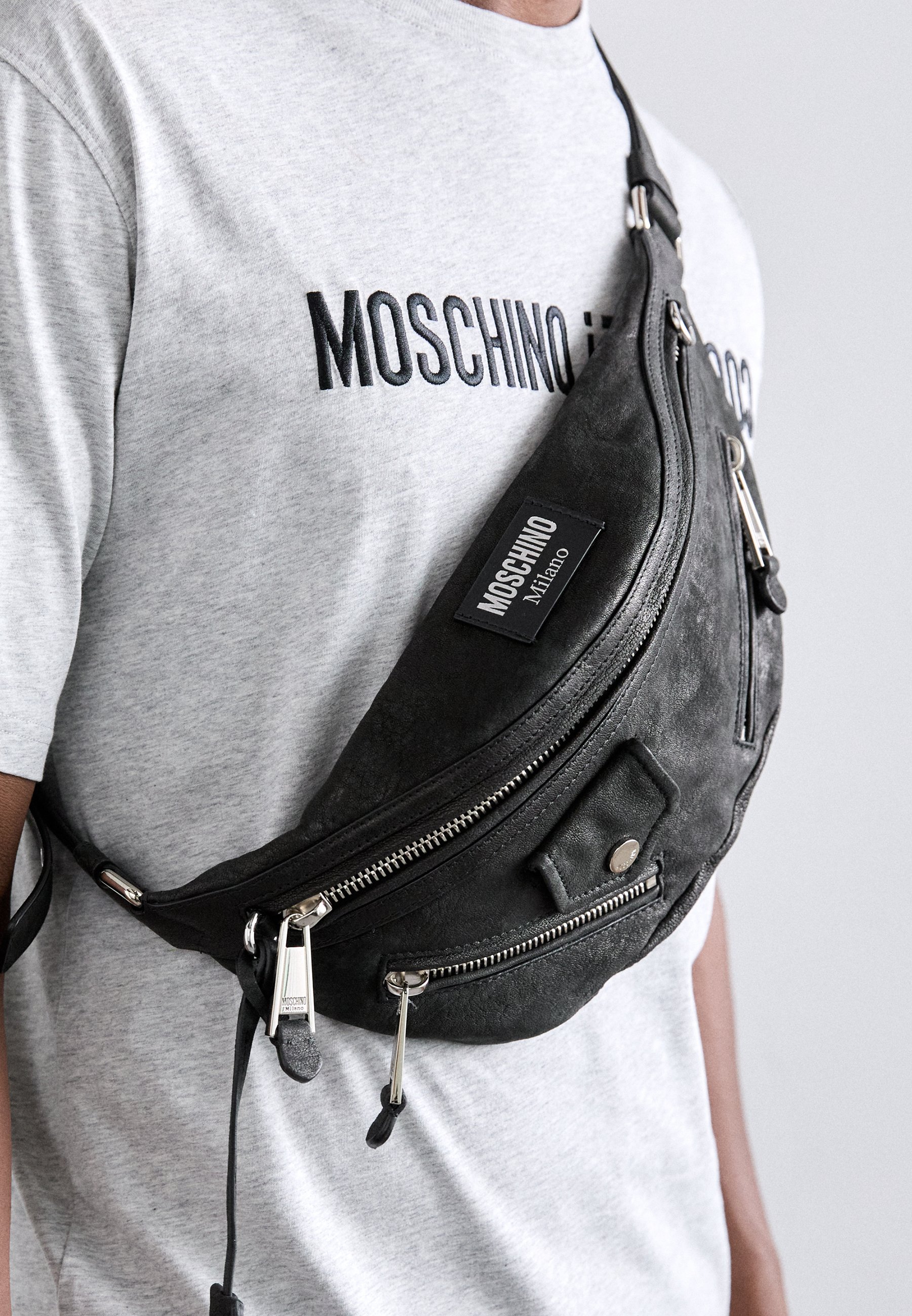 MOSCHINO ACCESSORISTICA VARIA UNISEX - Gürteltasche - nero/schwarz 