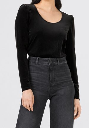 T-shirt à manches longues - black