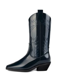 Bottes de cowboy / motard - navy
