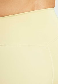 adidas Performance OPTIME 3 STRIPES - Leggings - powder yellow