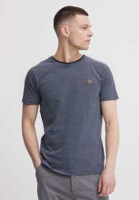 INDICODE JEANS - IDLUPKO - Print T-shirt - dark navy Thumbnail Image 1