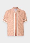 Button down-skjorte - latte/iberis crystal