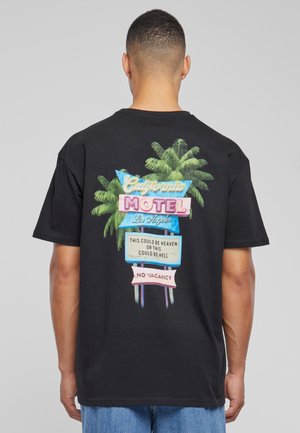 Upscale by Mister Tee CALIFORNIA MOTEL - T-shirts print - black