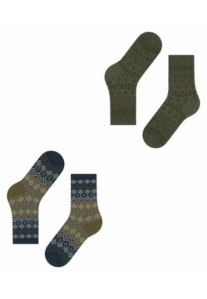 Esprit FAIR ISLE  2-PACK - Socken - sortiment