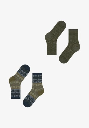 Esprit, FAIR ISLE 2-PACK - Socken - sortiment