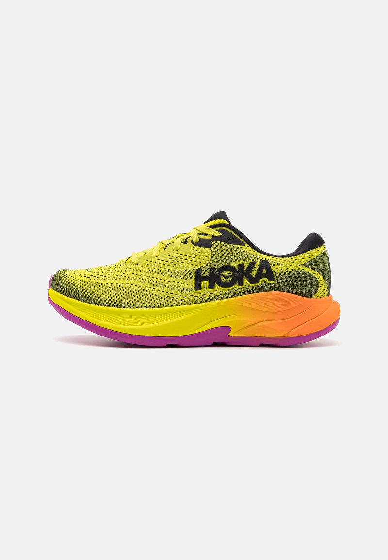 HOKA RINCON 4 - Silniční běžecké boty - citrus/black