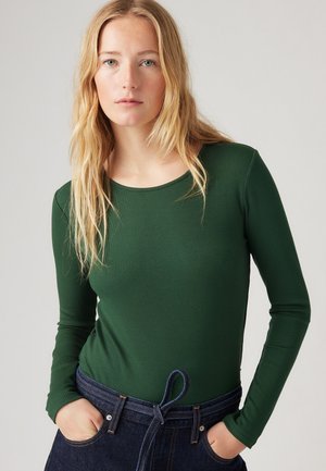 DREAMY TEE - Majica z dolgimi rokavi - python green