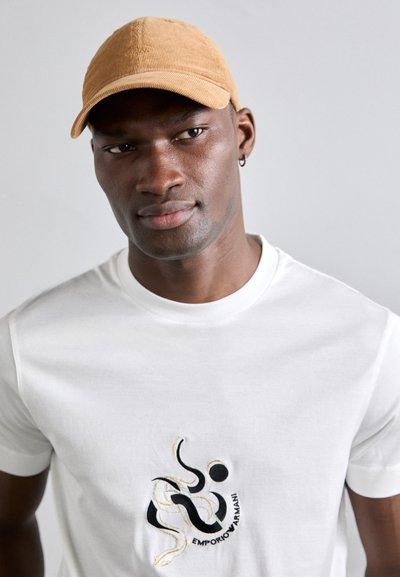 Emporio Armani Print T-shirt - snow white