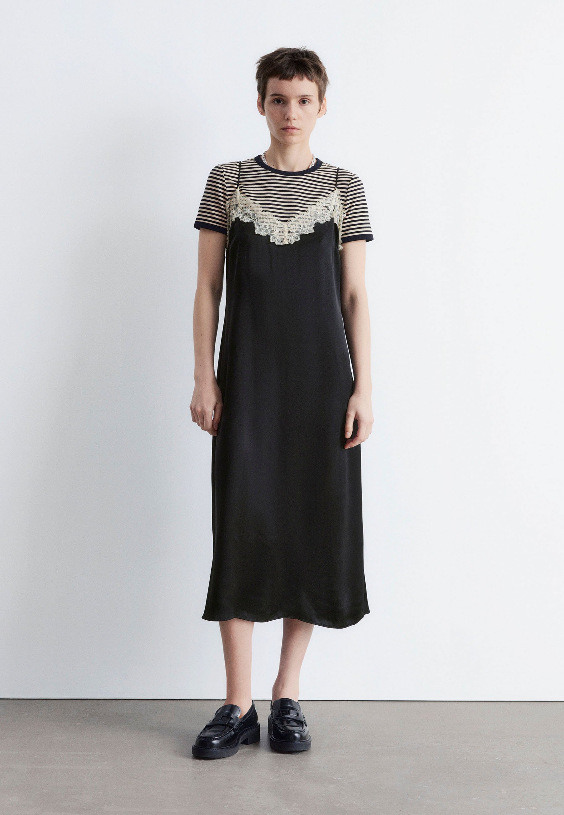 & other stories black slip dress Petal and Pup Women's Sawyer Midi Slip Dress