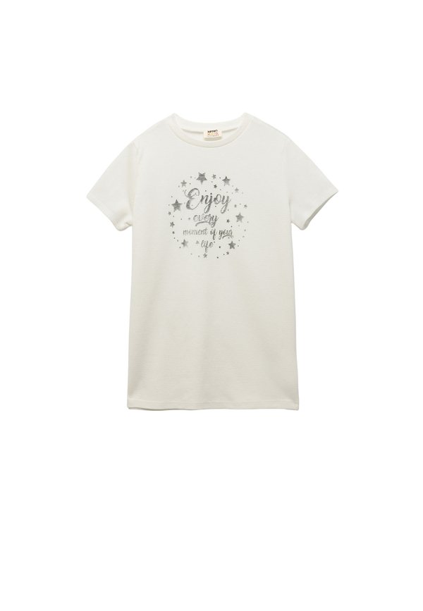 SHORT SLEEVE - T-Shirt print - beige