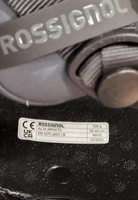 Rossignol UNISEX ALTA IMPACTS - Helma - black