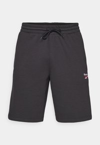 IDENTITY SMALL LOGO SHORT - Sports shorts - black/white/vector red
