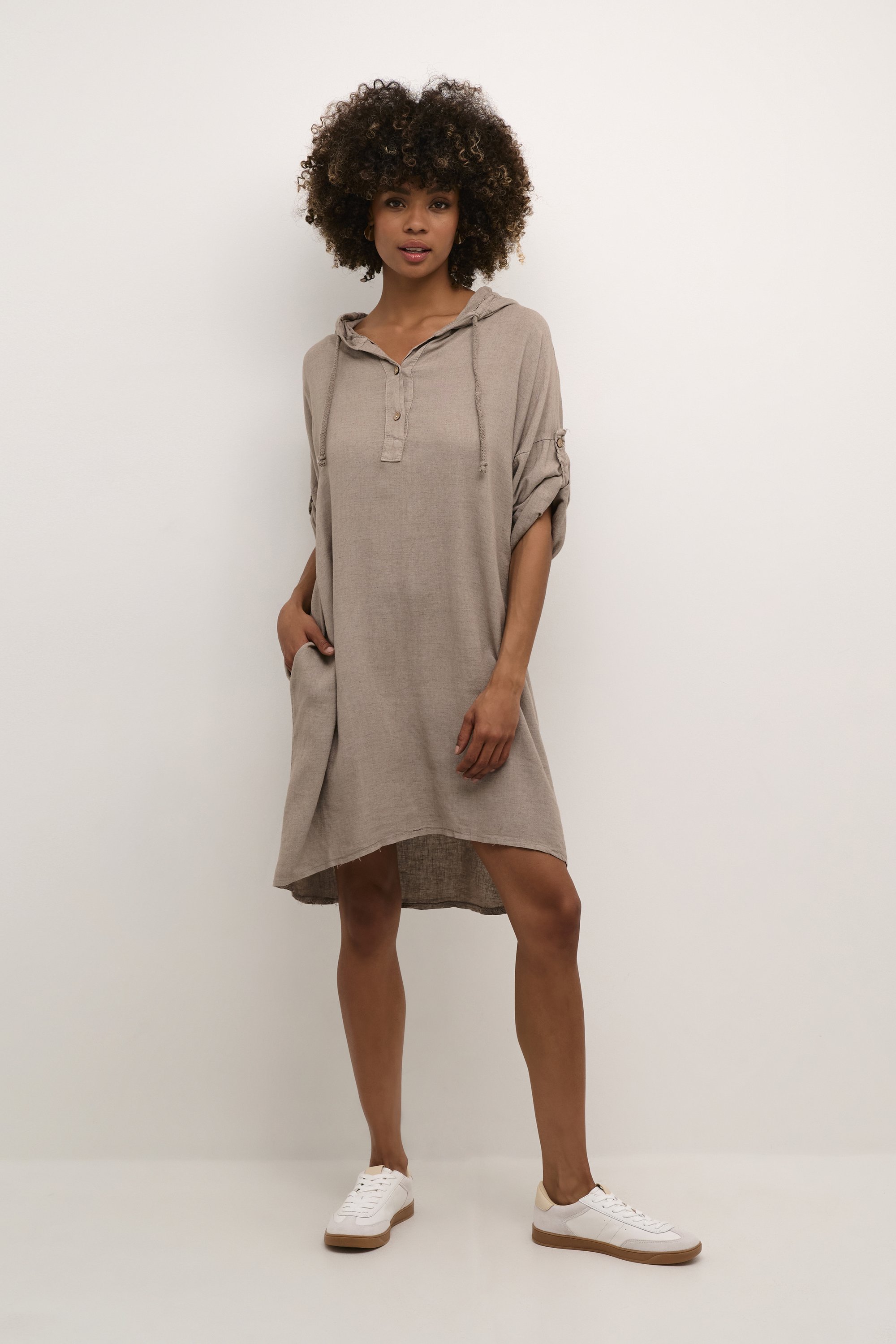 Cream LARK - Day dress - crispy sand/sand - Zalando