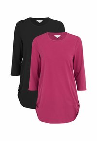 Unausgewählt, cerise  black