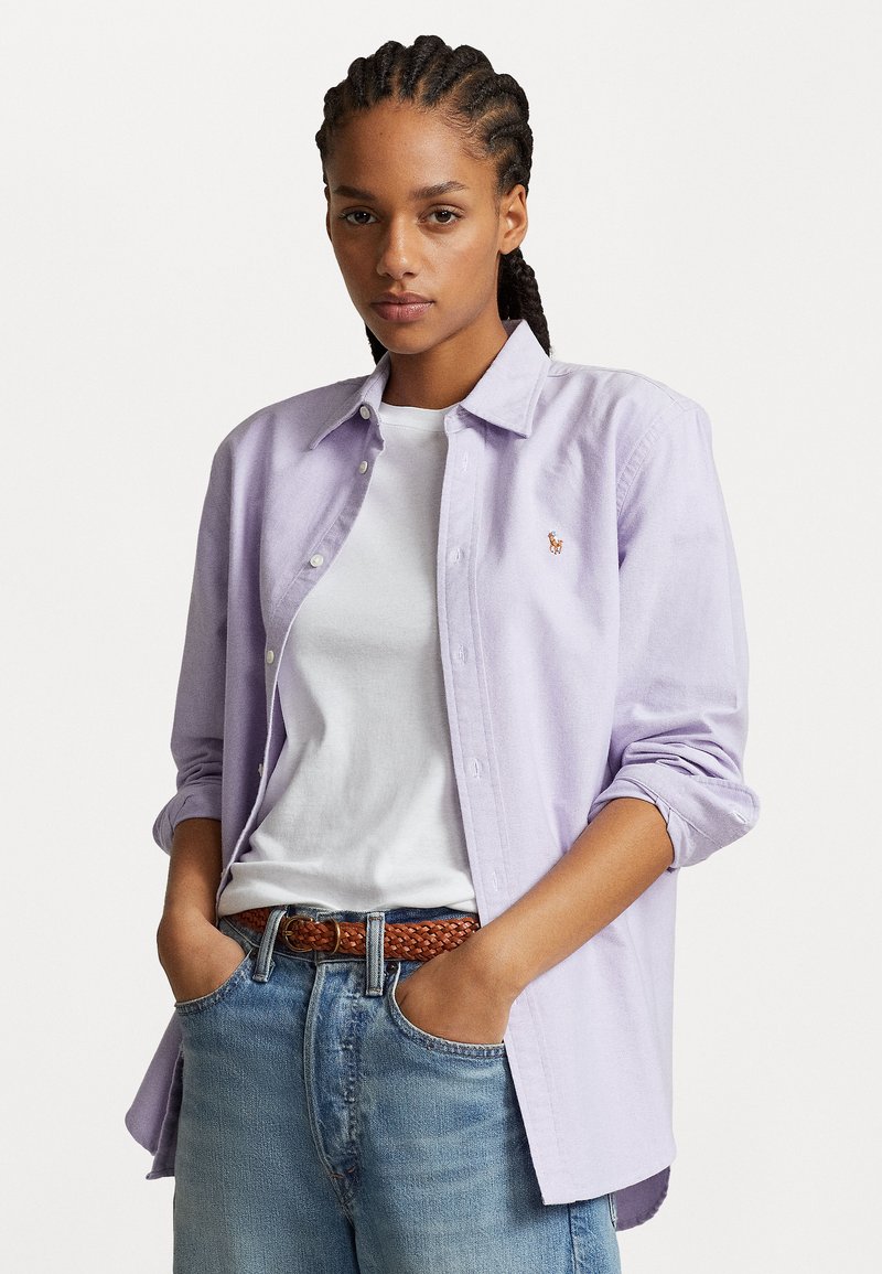 Polo Ralph Lauren CLASSIC FIT COTTON OXFORD SHIRT - Bluza z gumbi - sky lavendar
