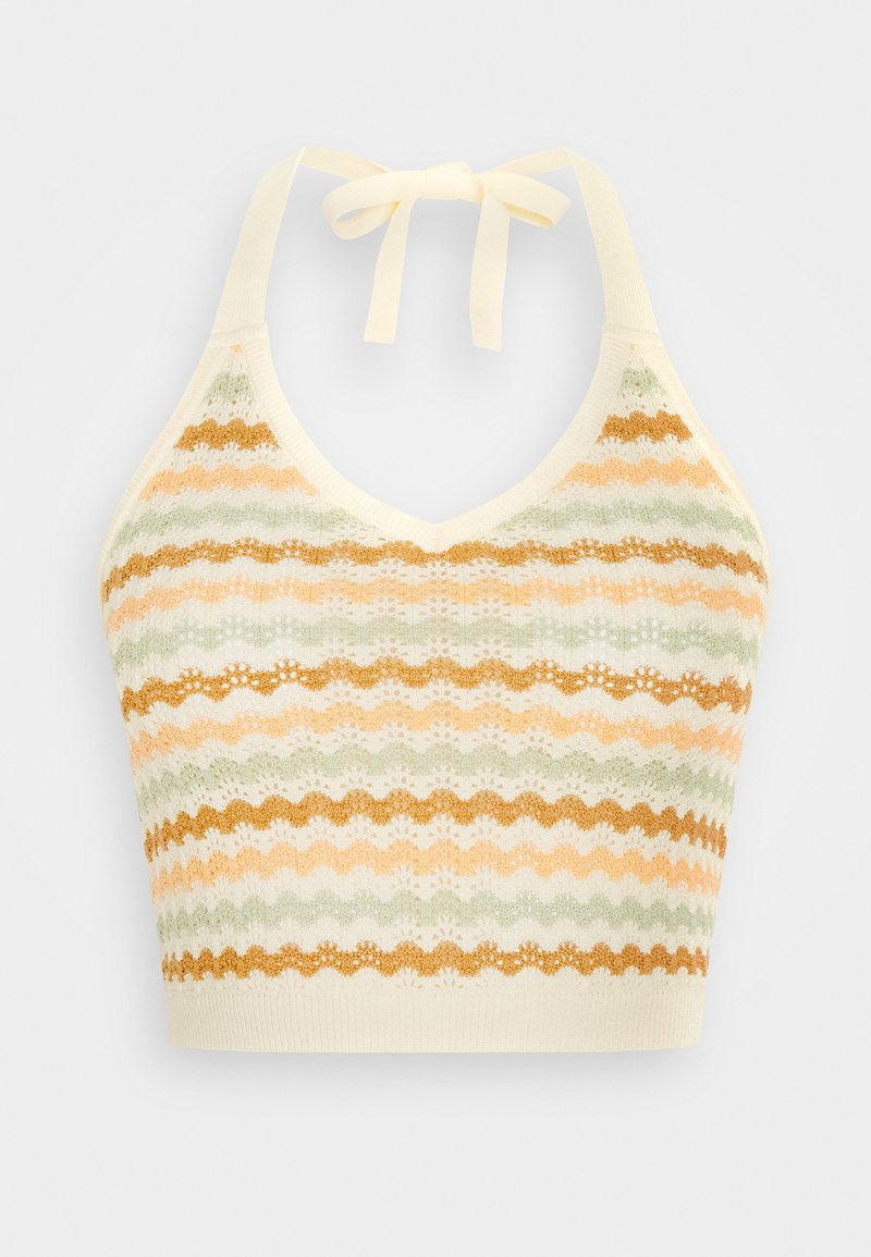 Pieces Top meerkleurig