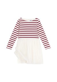 Petit Bateau ROBE  - Kjole - milk/amarante