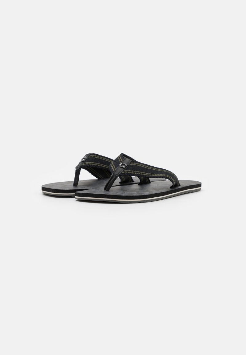 Herren Sandalen | Coach SIGNATURE Zehentrenner charcoal/black/schwarz - AU46990 Herren Sandalen | Coach SIGNATURE Zehentrenner charcoal/black/schwarz - AU46990