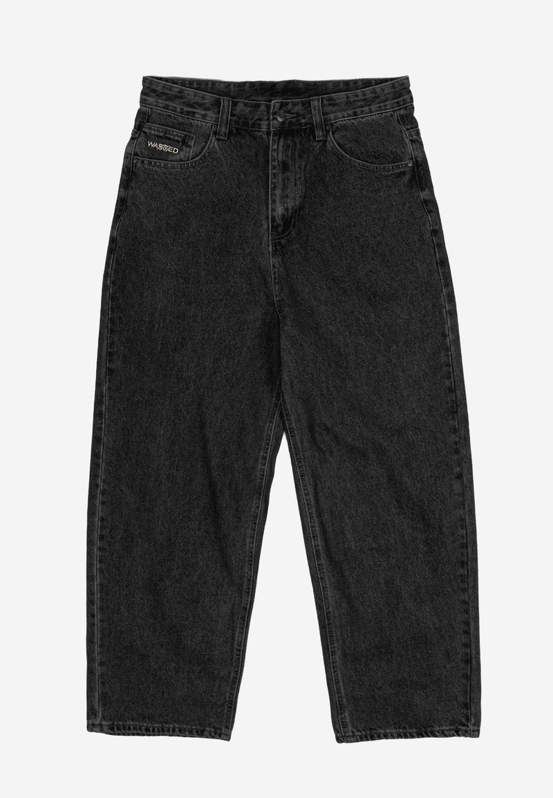 Wasted Paris Wijde jeans zwart