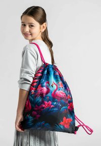 Baagl ERGO FLAMINGOS -SET 3TLG - Školní sada - rosa