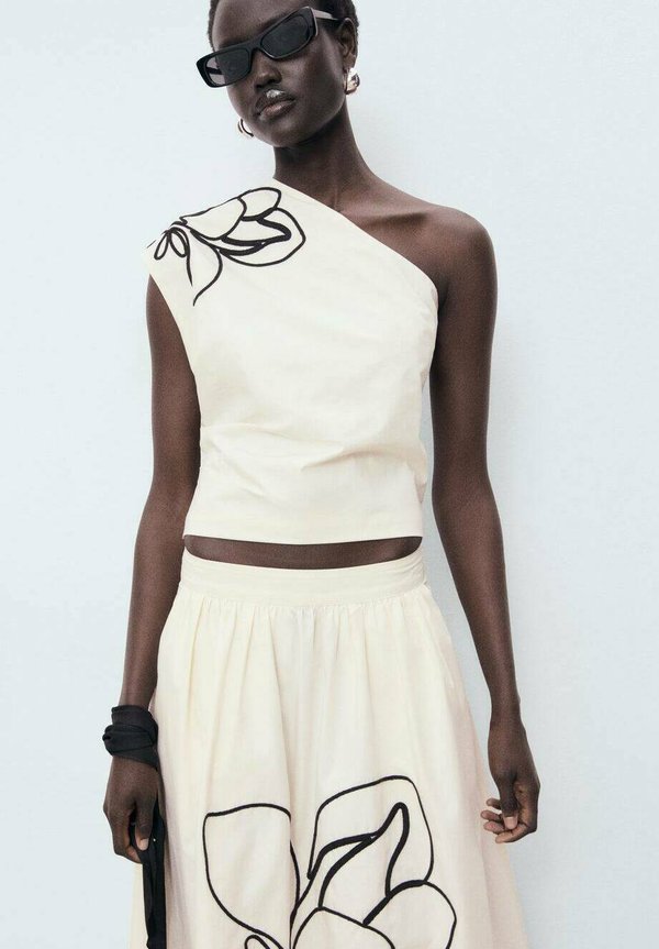 EMBROIDERED - Maxi skirt3