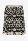 YASCILIA SKIRT - Μίνι φούστα - black/pristine