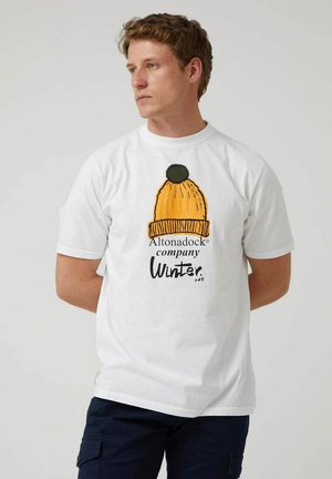COZY WINTER  - Camiseta estampada - blanco