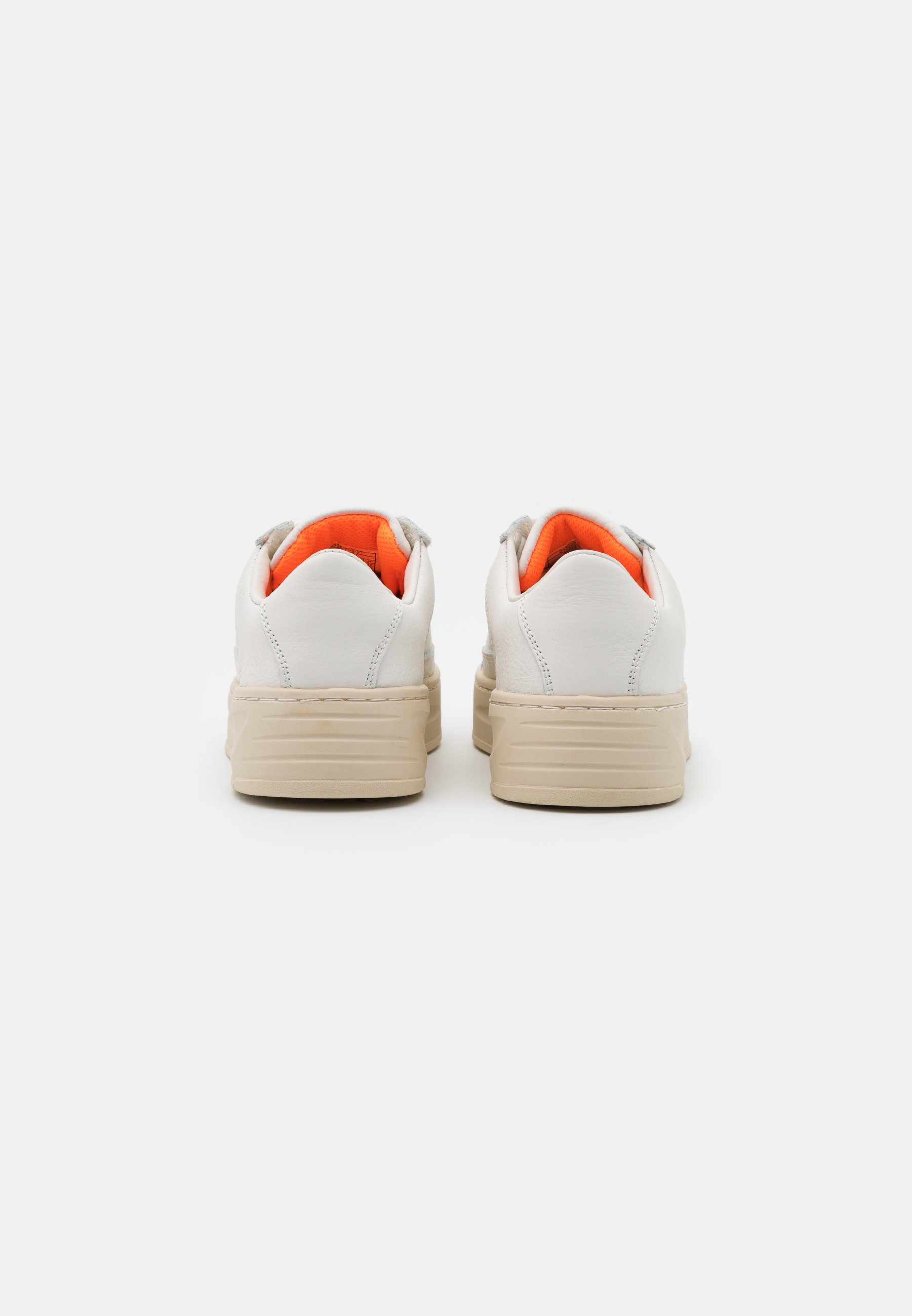 levis white platform trainers