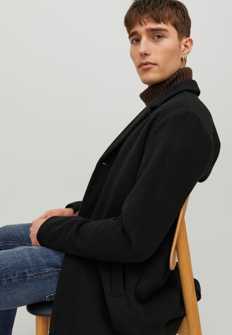 Cappotto Uomo Jack & Jones Jorsantorini | Mac Coat In Poliestere 100% | Stile Moderno E Resistente - Foto 4