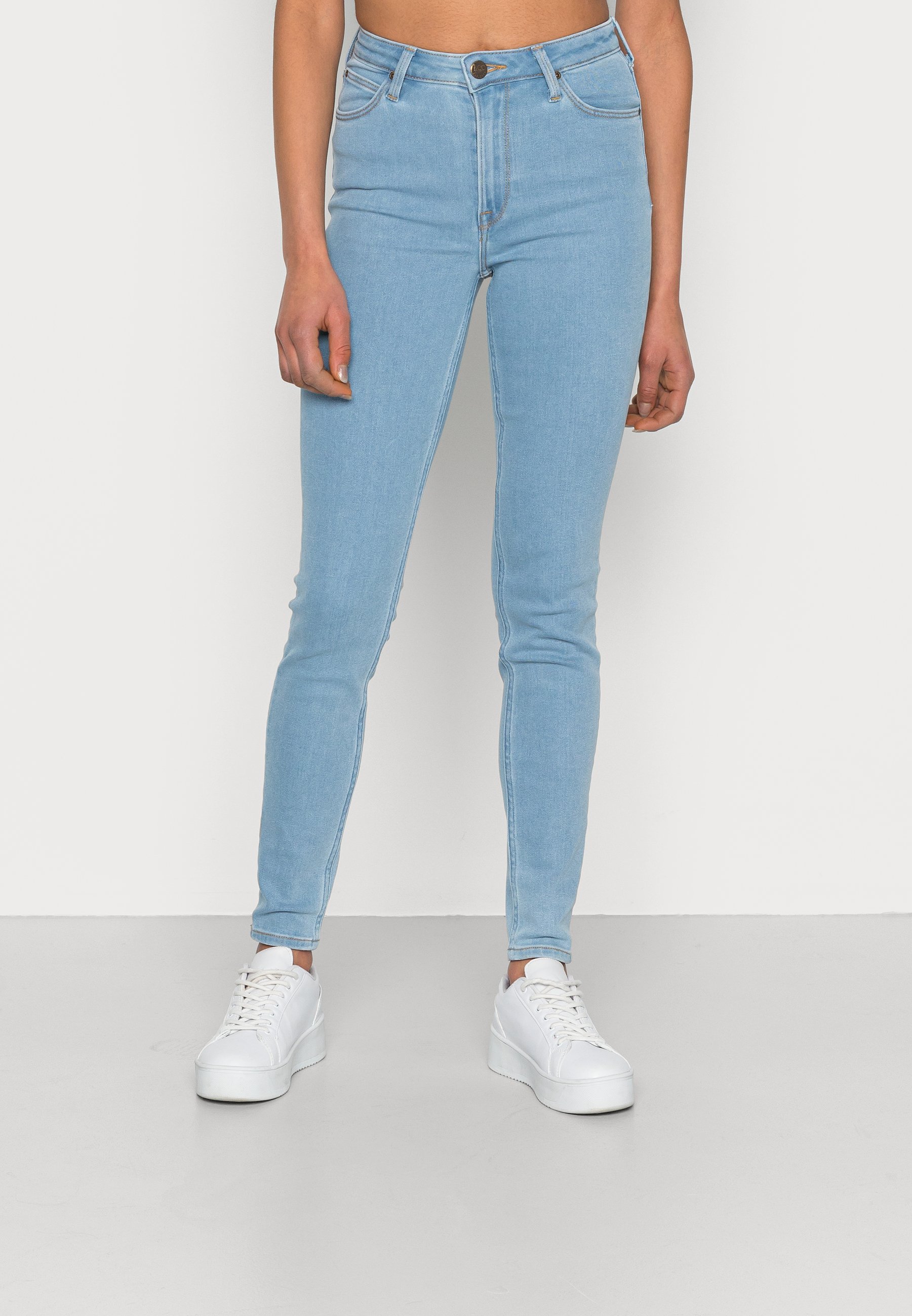 Lee IVY - Jeans Skinny Fit - light ruby 