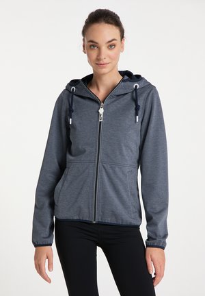 FUNCTIONAL - Felpa con zip - marine melange